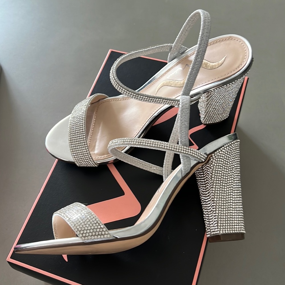 Rhinestone Heels